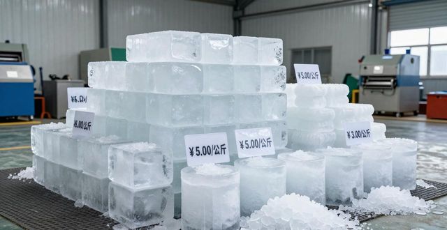 云浮食用冰块多少钱 良臣制冰厂最新报价